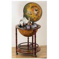 Elegant Replica Italian Hand Painted Globe ~~Circa 1600~~Office Bar 
