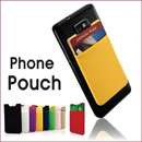   POUCH iPhone 4S, Galaxy S2   Card Case, Money Phone Pouch  Red  