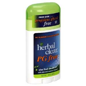  Herbal Clear Deodorant, Aloe Fresh, 1.8 Ounces Health 