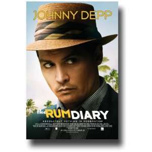 The Rum Diary Poster   2011 Movie Promo Flyer   11 X 17   HM  