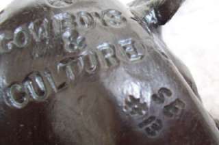 Bronze Award Statue LONGHORN CATTLE FT WORTH TEXAS  