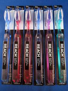 Reach Crystal Clean Toothbrush Firm Full Head 6 Brushes 381370095101 