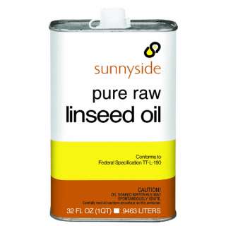 RAW LINSEED OIL NEW #87332  