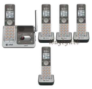 AT&T CL82401 5 Cordless Phones Talking Caller ID Answer  
