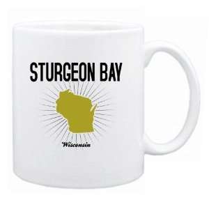 New  Sturgeon Bay Usa State   Star Light  Wisconsin Mug Usa City 