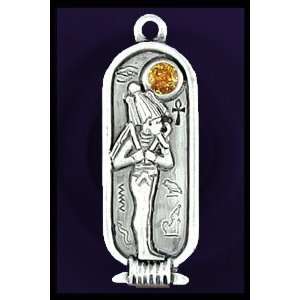  Egyptian Zodiac Cartouche   Osiris (Mar 27   Apr 25) on a 