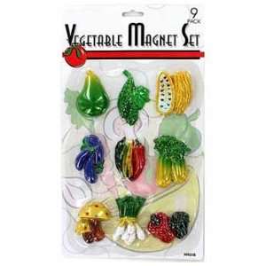 Vegetable Magnet 9 Piece Case Pack 48 