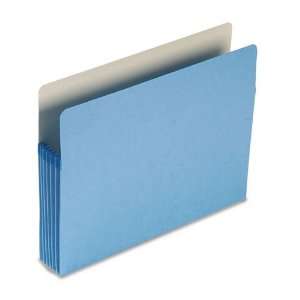 Products   Smead   5 1/4 Expansion Colored File Pocket, Straight Tab 