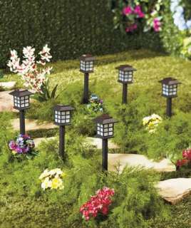   Power Lantern Stake Lights Garden and Yard Decor Path Lighting  