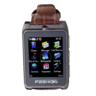   Hot NEWEST Unlocked Ice Cool Metal Wrist Watch Cell Phone AT&T 2G Gift