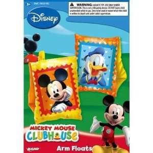   : Mickey Mouse Clubhouse Inflatable Arm Floats for Kids: Toys & Games