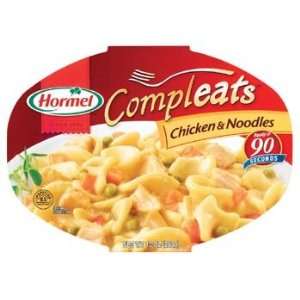 Hormel Microwavable Compleats Chicken & Noodles 10 oz (Pack of 6 