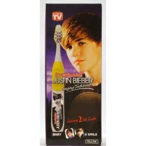 BrushBuddies Justin Bieber Singing Toothbrush, Baby & U Smile (Colors 
