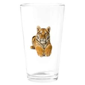  Pint Drinking Glass Bengal Tiger Youth 