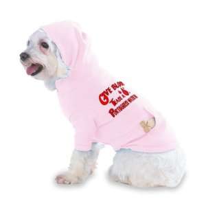  Give Blood Tease a Portuguese Water dog Hooded (Hoody) T 