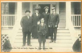 1908 President elect TAFT   Augusta GA Georgia   1672  