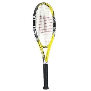 Wilson Pro Hybrid Tennis Racquet   Yellow/Black/White:  