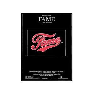  Fame Movie Vocal Selections   P/V/G Songbook Musical 