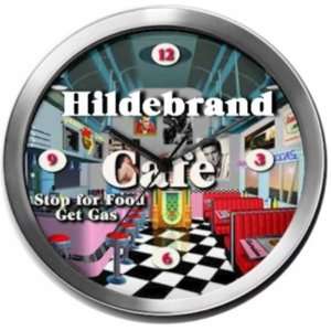  HILDEBRAND 14 Inch Cafe Metal Clock Quartz Movement 