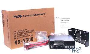   Standard VX 5500 VHF 50W LMR Land Mobile Radio Transceiver  