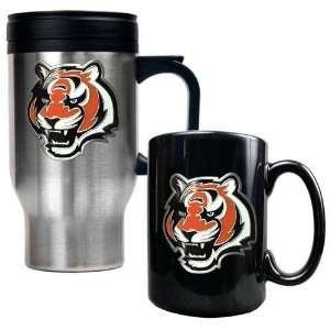  NFL Travel Mug & Ceramic Mug Set   Primary logo
