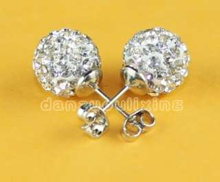 Dazzling fashion giftNEW Jewelry CZ Crystal Disco Ball (10mm 
