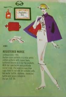 This is the original Barbie Registered Nurse outfit #991 from 1961 