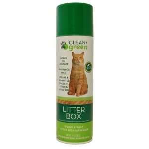  Clean and Green Stain and Odor Remover Litter Box   14 Oz 