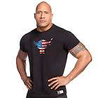 WWE T Shirt The Rock Team Bring It USA XL   NEW & Authentic