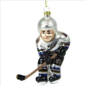  Capitals NHL Hockey Blown Glass 4 Christmas Tree Ornament   NHL 