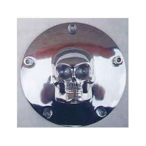    Skull Derby Cover for Twin Cam Harley Davidson 