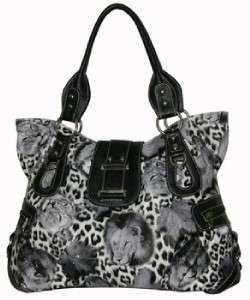 Exotic Animal Print Handbag Purse Q512  