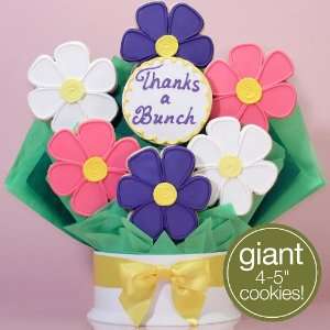 Thanks a Bunch Cookie Bouquet   7 Piece Grocery & Gourmet Food