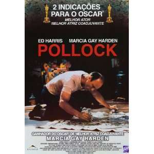  Pollock (2000) 27 x 40 Movie Poster Brazilian Style B 