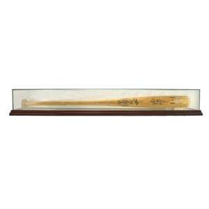   Bat Display Case with Glass Top and Wood Base: Sports & Outdoors