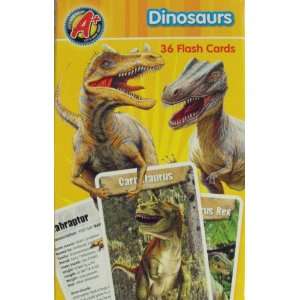  A+ Dinosaurs 36 Full Color Flash Cards 2011. Toys & Games