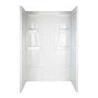 Firenze 34 in. x 48 in. x 73 1/2 in. Three Piece Direct to Stud Shower 