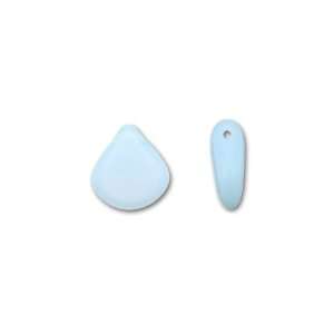 Czech Glass Frosted Pale Blue Drop Bead Arts, Crafts 