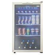   Compact Refrigerator 126 Can Beverage Center (9910) 