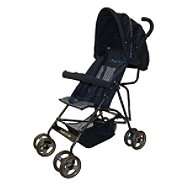 Dream on Me Large Canopy Single Baby Stroller, Navy 