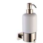   Accessories   Wall mounted Ceramic Lotion Dispenser Brushed Nickel