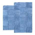 Great Price 3pc Bath Rug Set   Country Blue
