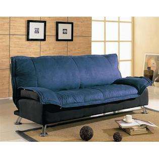   Sofa Bed in Dark Blue and Black Cover Combination by Coaster Furniture