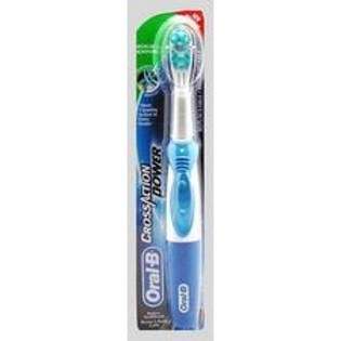   Gillette) B1010 S Cross Action Power Battery Toothbrush 