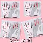 Pair Ladies Hand Soft Leather Golf Gloves K0098 1  