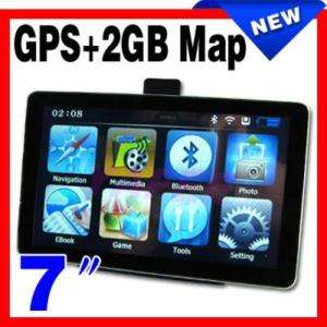 Car GPS Navigation Bluetooth AV IN New Map WINCE 2GB  