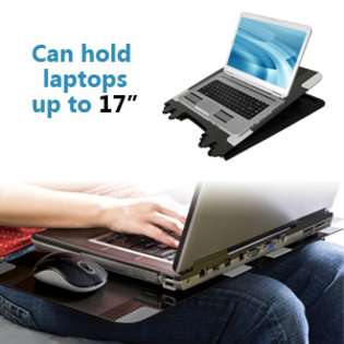 Targus Compact Laptop Desk AWE56US Black with Gray Refurbished at 