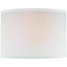   16 in. Wide Drum Shaped Lamp Shade, Cream, Linen Fabric Shade, B8728