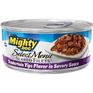  Purina Mighty Dog Select Menu Seared Filets Dog Food 