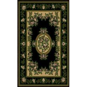   Collection ~ 5 x 8 Feet Area Rug , 124, 5 x 8 , Black: Home & Kitchen
